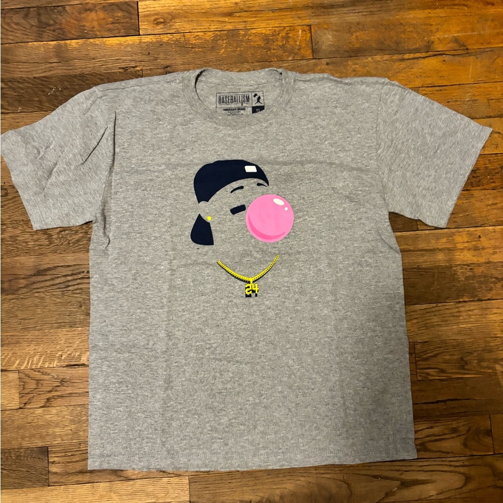 Boys YL Baseballism Tshirt - cotton (never worn)